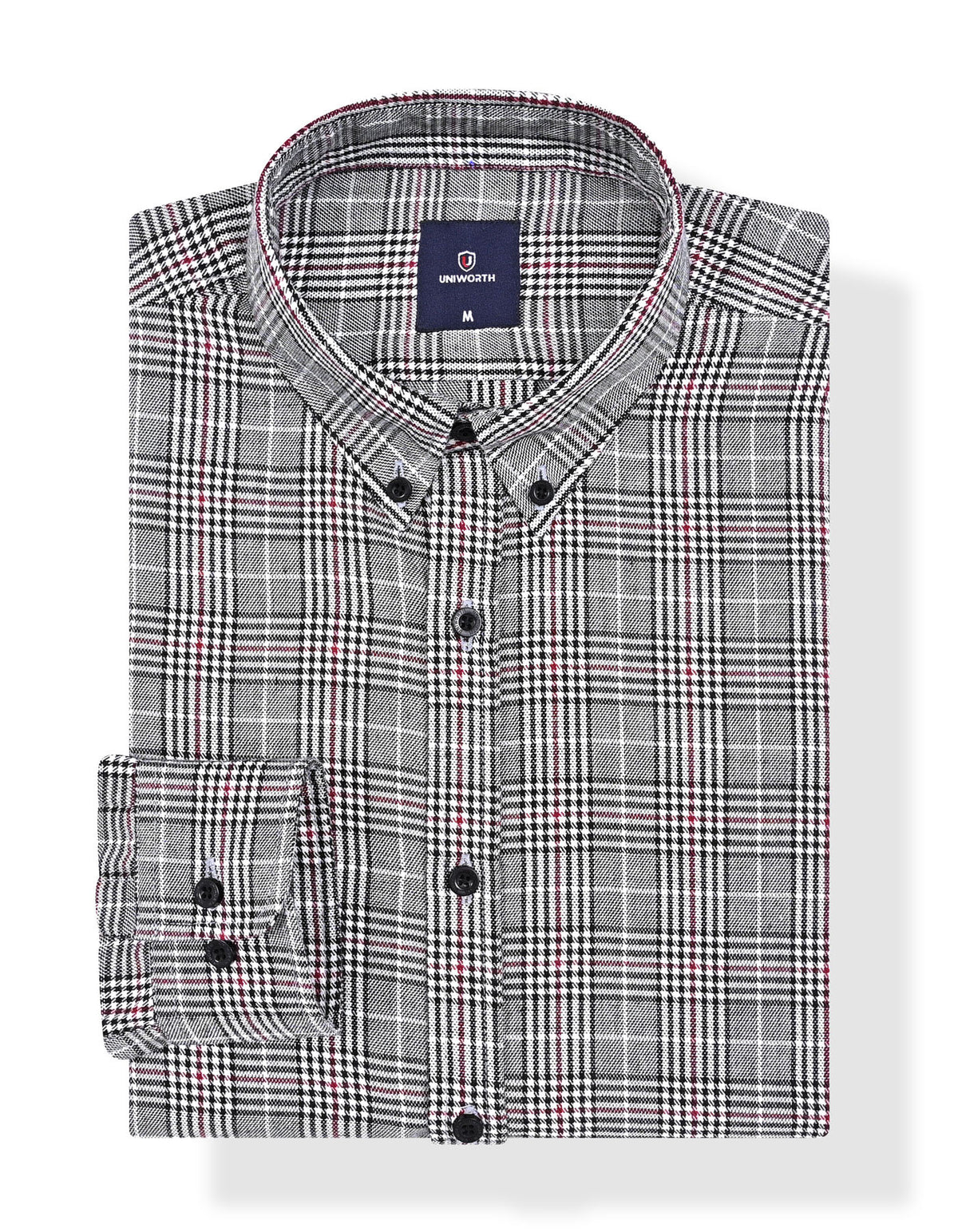 Casual Shirt Woven Black S CSW2509 Uniworth CSW2509-S