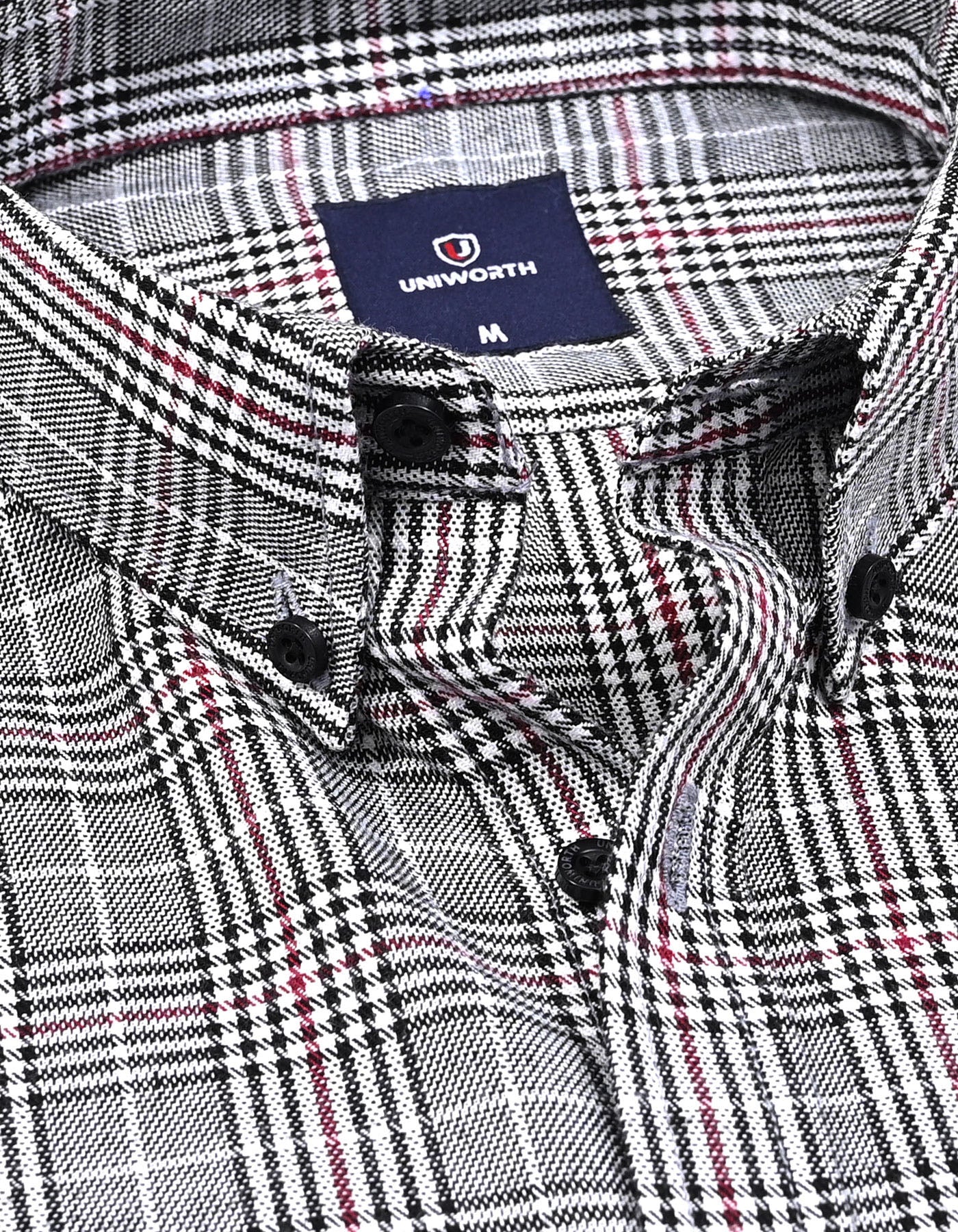 Casual Shirt Woven Black XL CSW2509 Uniworth CSW2509-XL