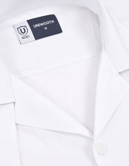 Casual Shirt Woven White L CSW2601-1 Uniworth CSW2601-1-L