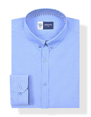 Casual Shirt Woven Blue S CSW2602-1 Uniworth CSW2602-1-S