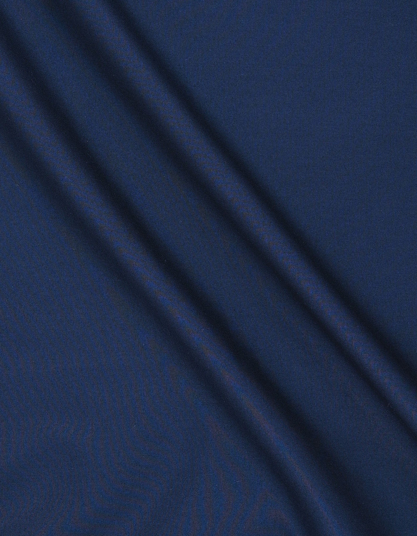 Navy Plain Regular Fit Casual Shirt