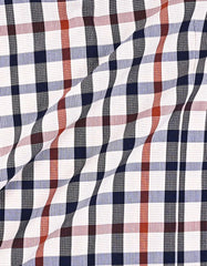 Beige Check Regular Fit Casual Shirt
