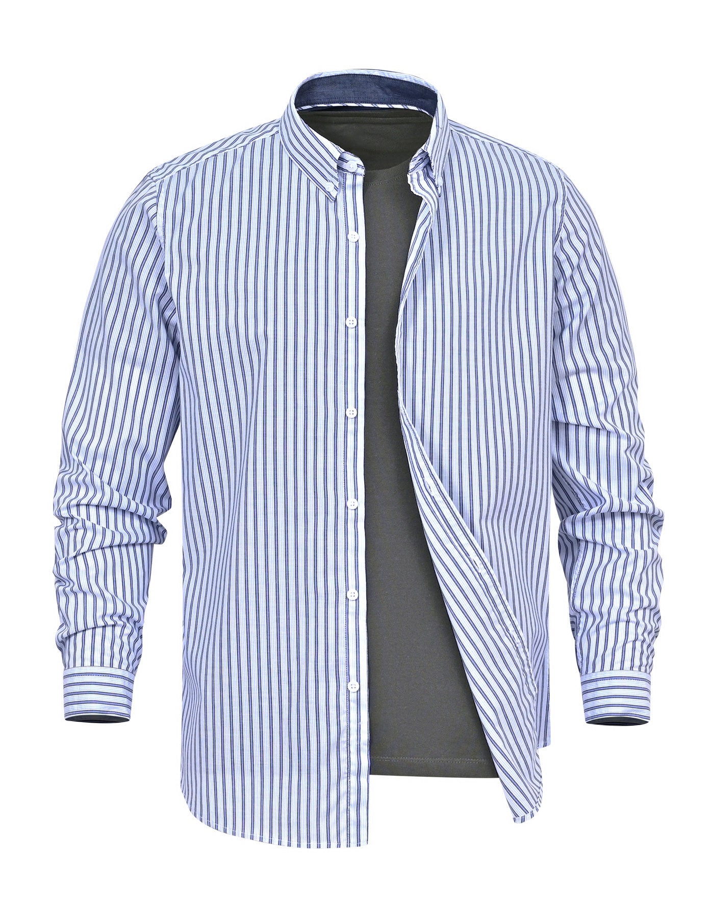 Casual Shirt Woven White L CSW2641 Uniworth CSW2641-L