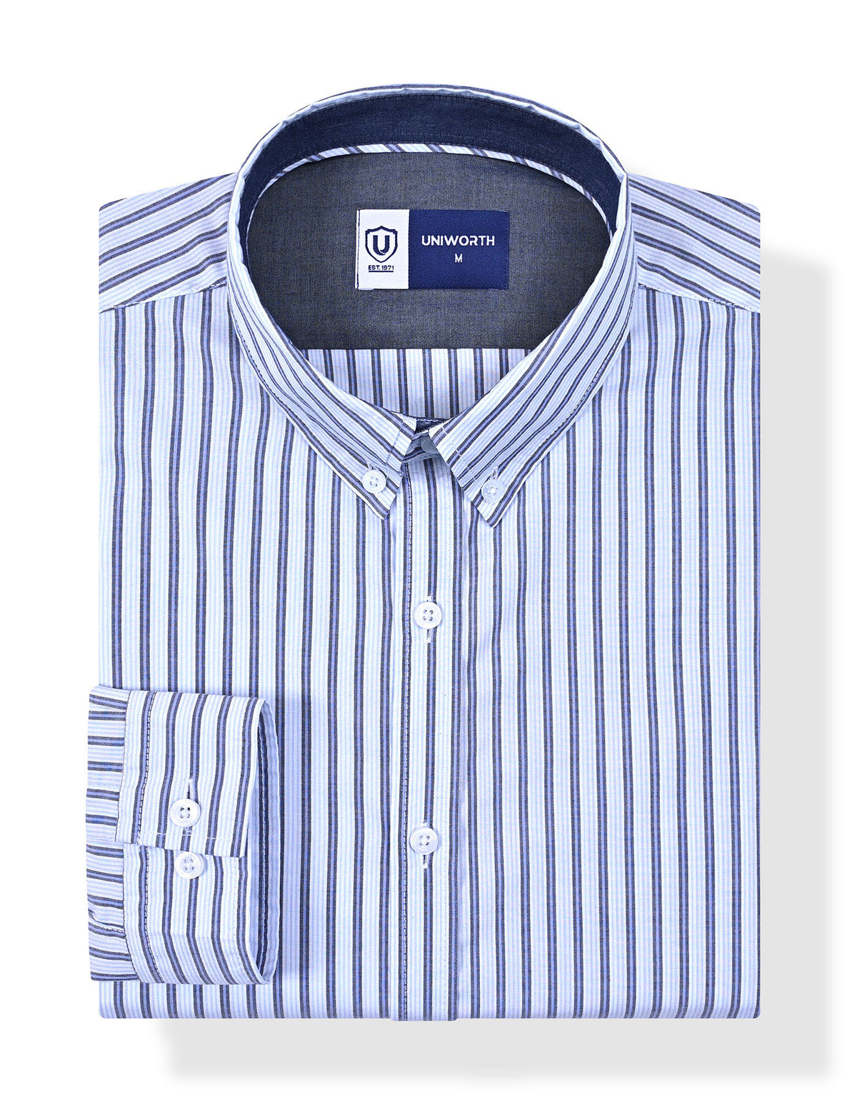 Casual Shirt Woven White S CSW2641 Uniworth CSW2641-S