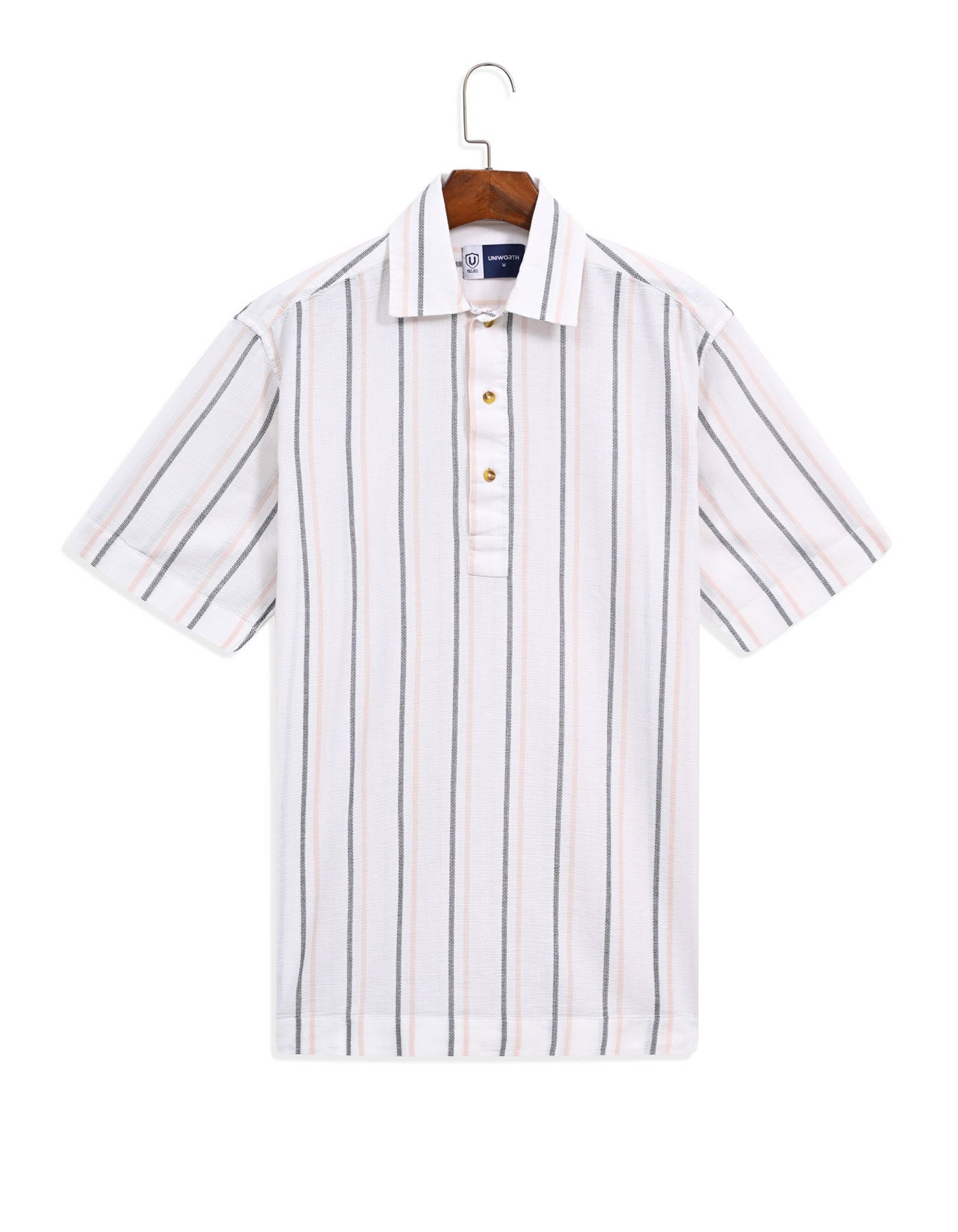 Casual Shirt Woven Off White S CSW2642 Uniworth CSW2642-S