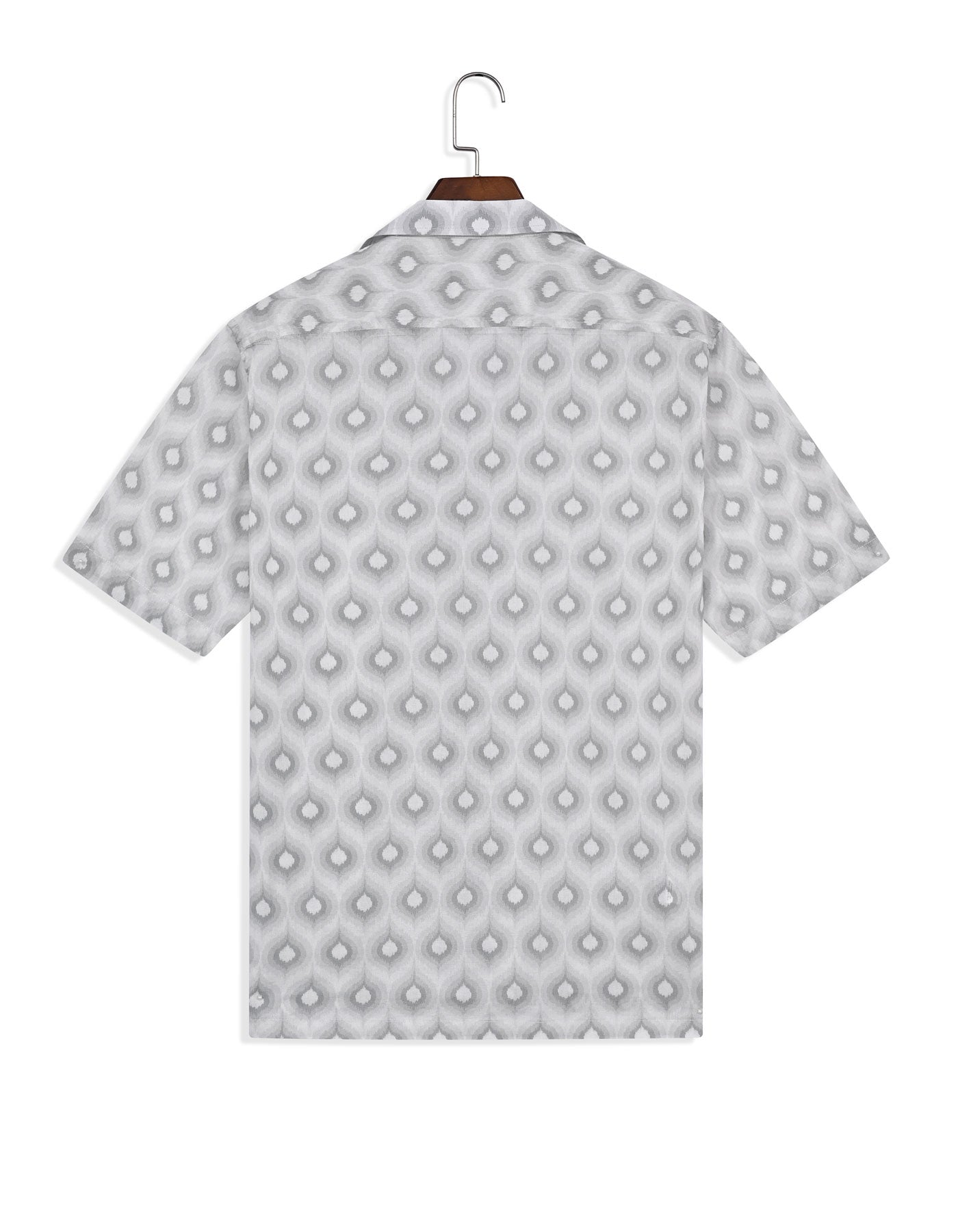 Casual Shirt Woven Grey XXL CSW2661-2 Uniworth CSW2661-2-XXL