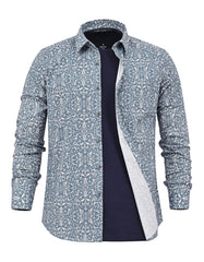 Casual Shirt Woven Grey M CSW2662 Uniworth CSW2662-M