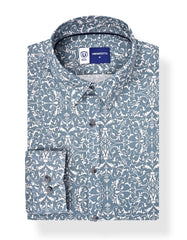 Casual Shirt Woven Grey S CSW2662 Uniworth CSW2662-S