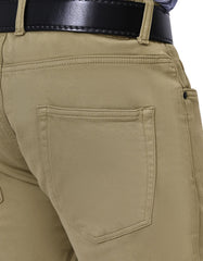 Olive Straight Fit Denim