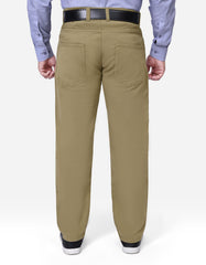 Olive Straight Fit Denim