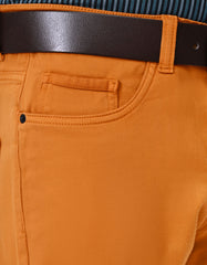 Camel Straight Fit Denim