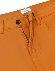 Camel Straight Fit Denim