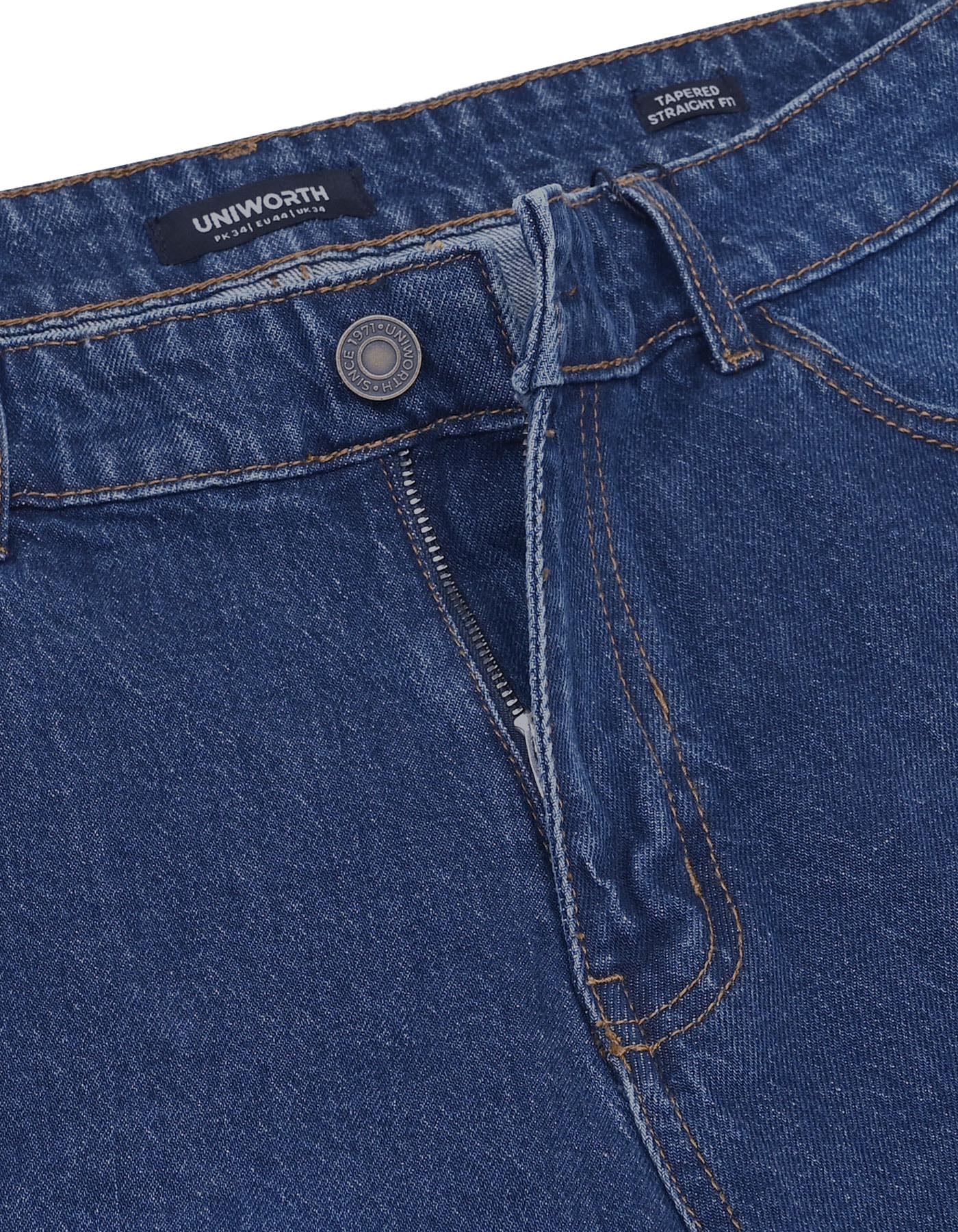 D Blue Tapered Fit Denim DM2509-32