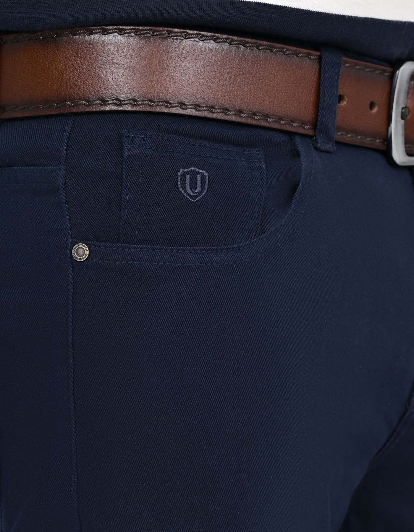 Navy Straight Fit  Denim DM2546-32