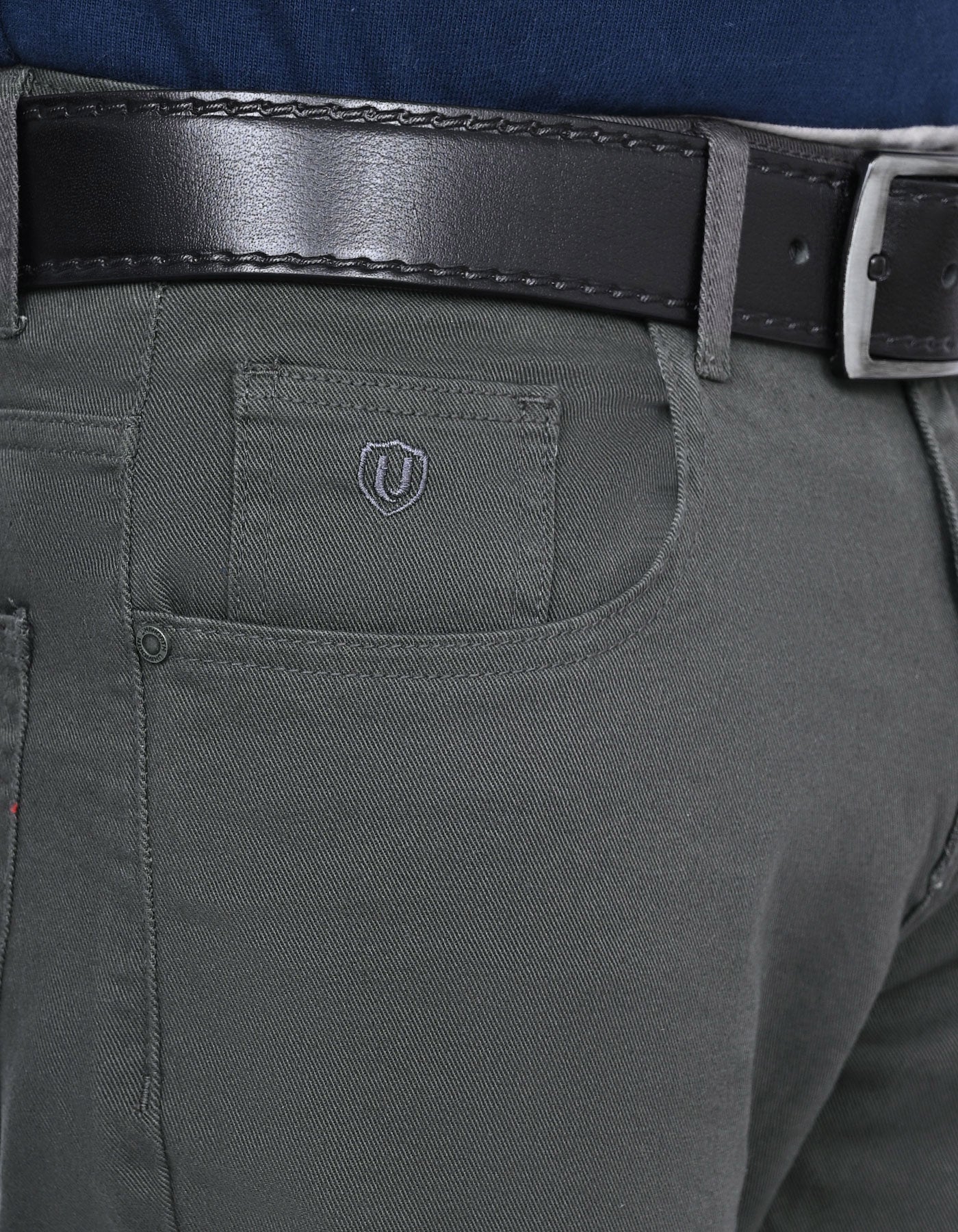 Grey Straight Fit  Denim DM2547-32