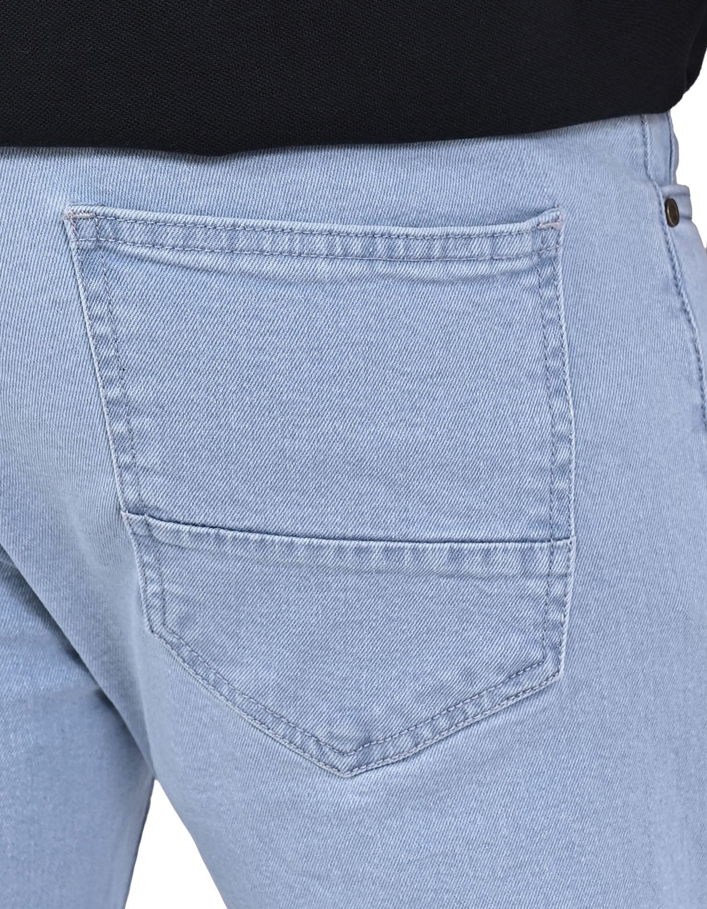 Ice Blue Straight Fit  Denim DM2605-38
