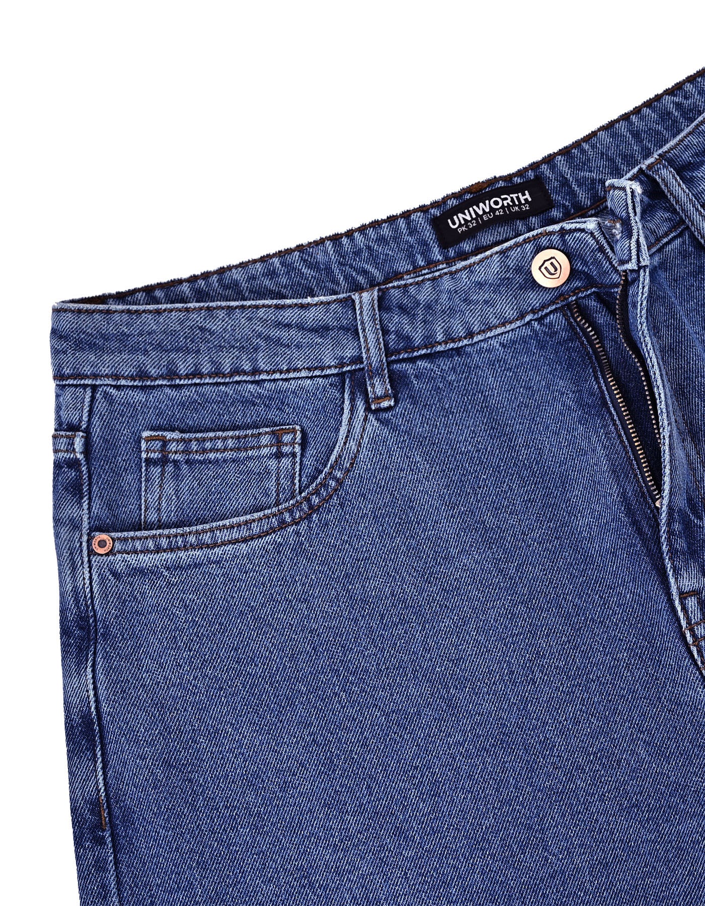 M Blue Relax Fit Denim DM2608-40