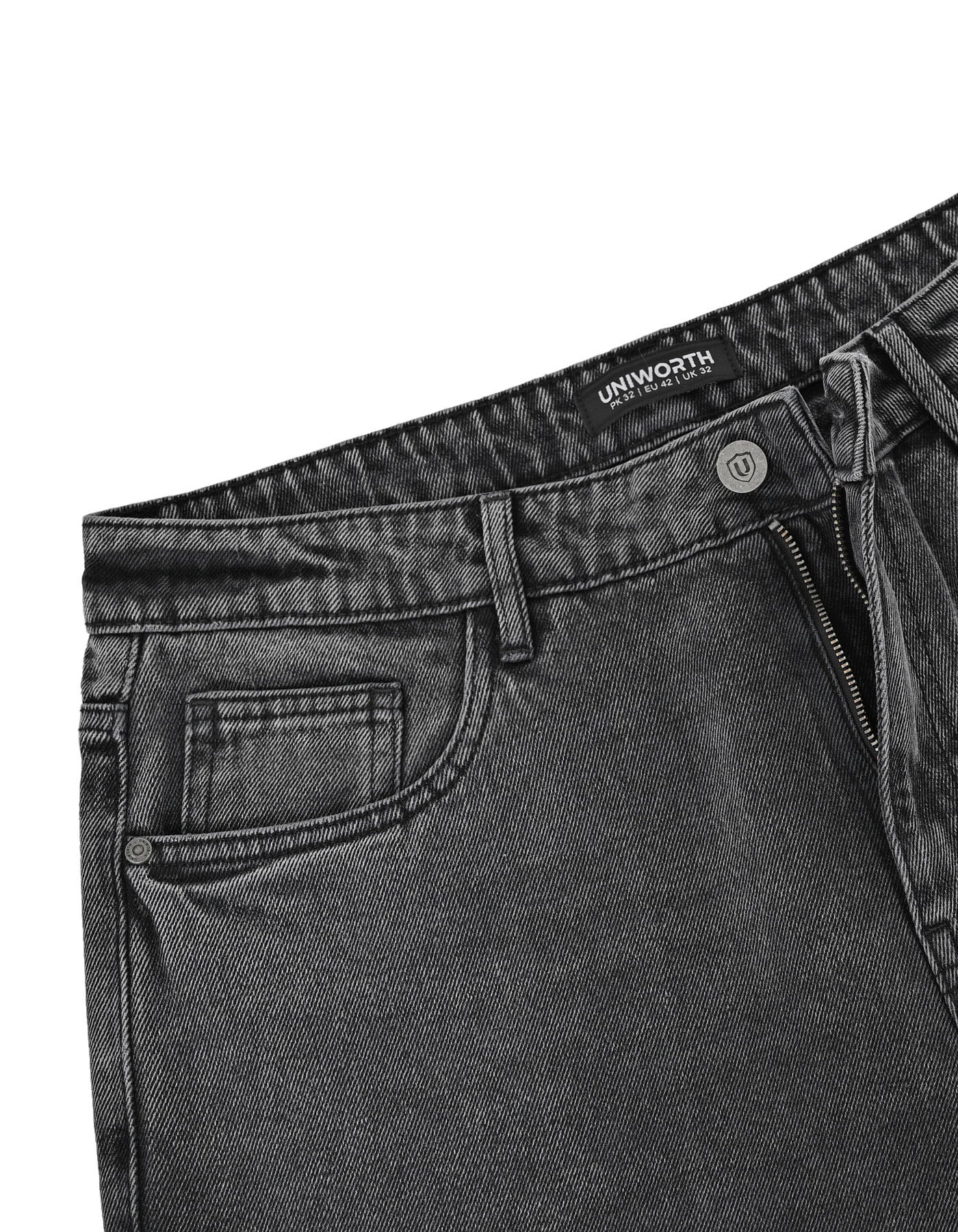 Grey Relax Fit Denim DM2610-38