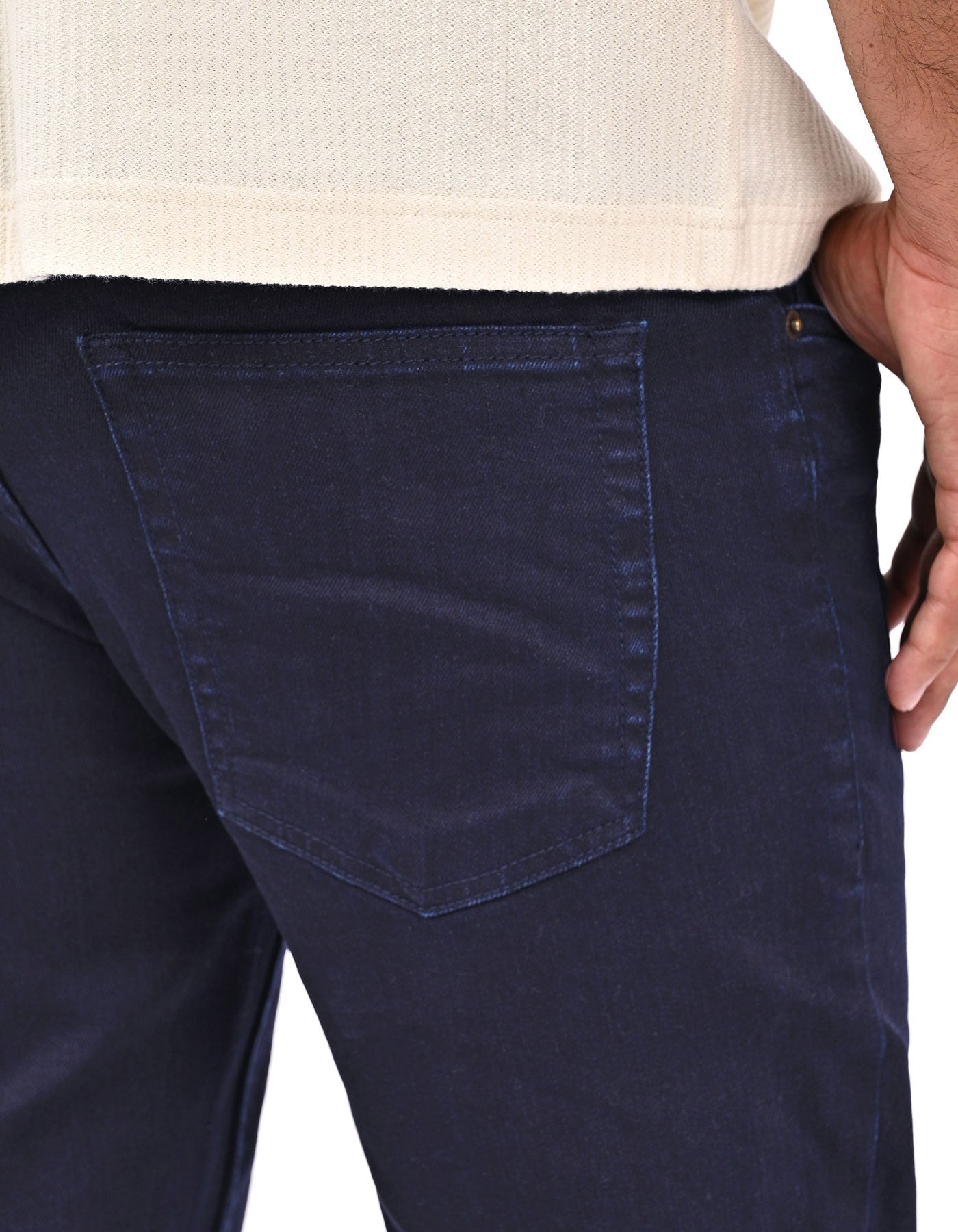 Navy Straight Fit  Denim DM2616-36
