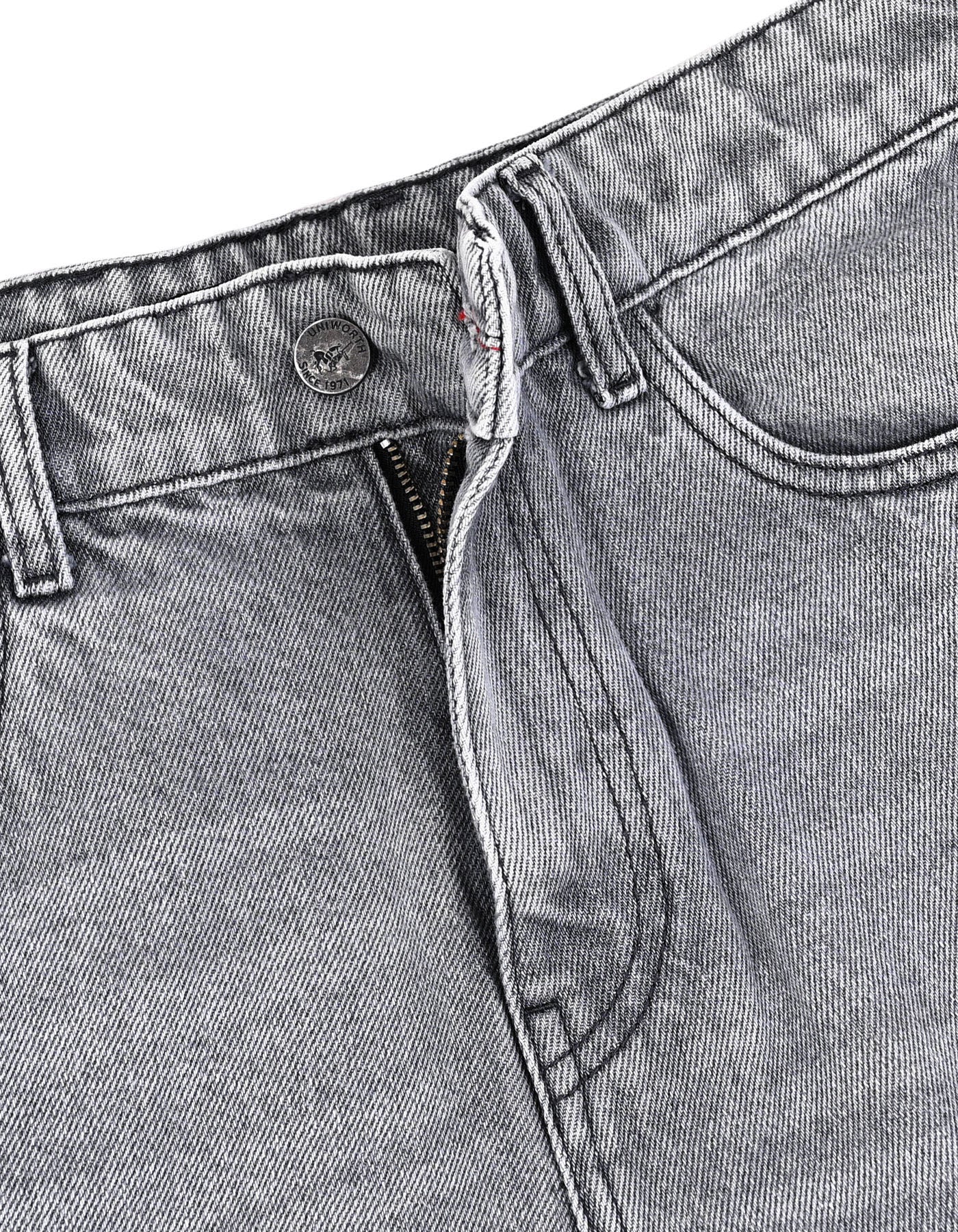 L Grey Relax Fit Denim DM2619-34