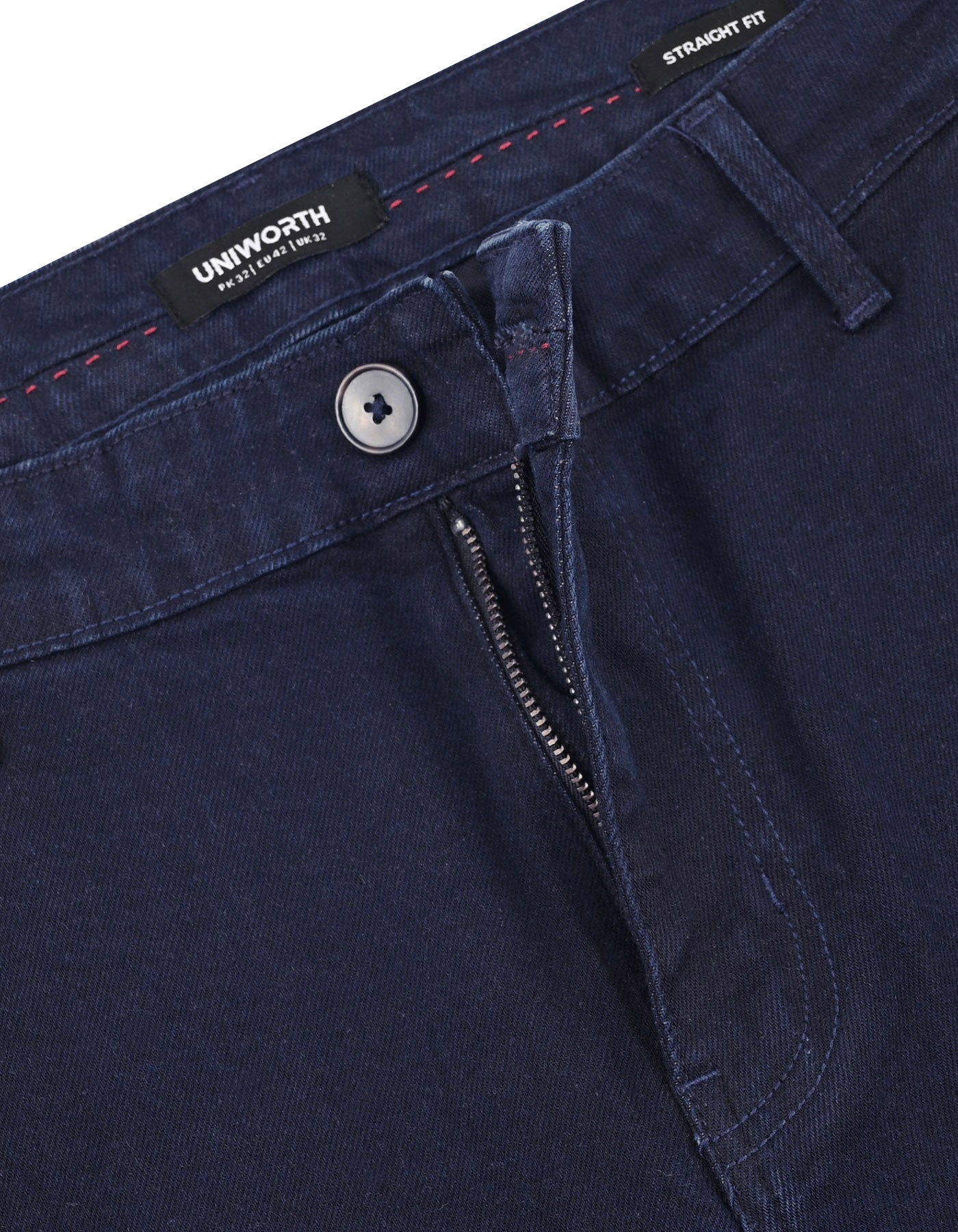 Navy Straight Fit  Denim DM2629-32