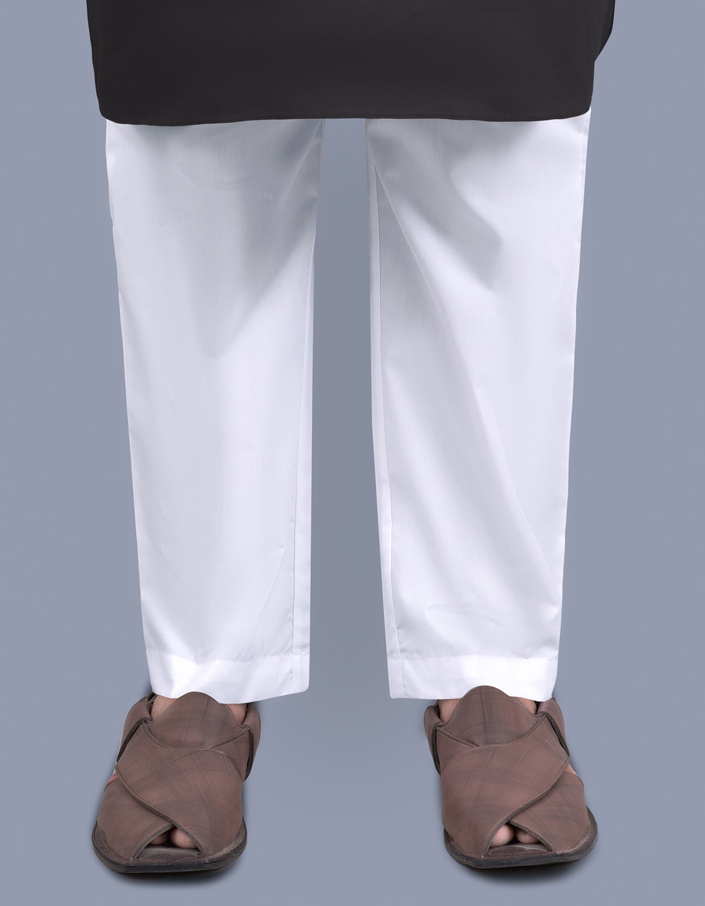 White Plain Ethnic Pajama EP2400-XS