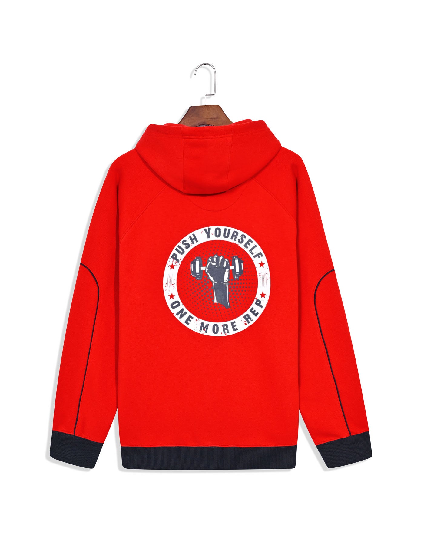 Gym Hoodie Red FGH2502 Pull Over Uniworth FGH2502-XXL