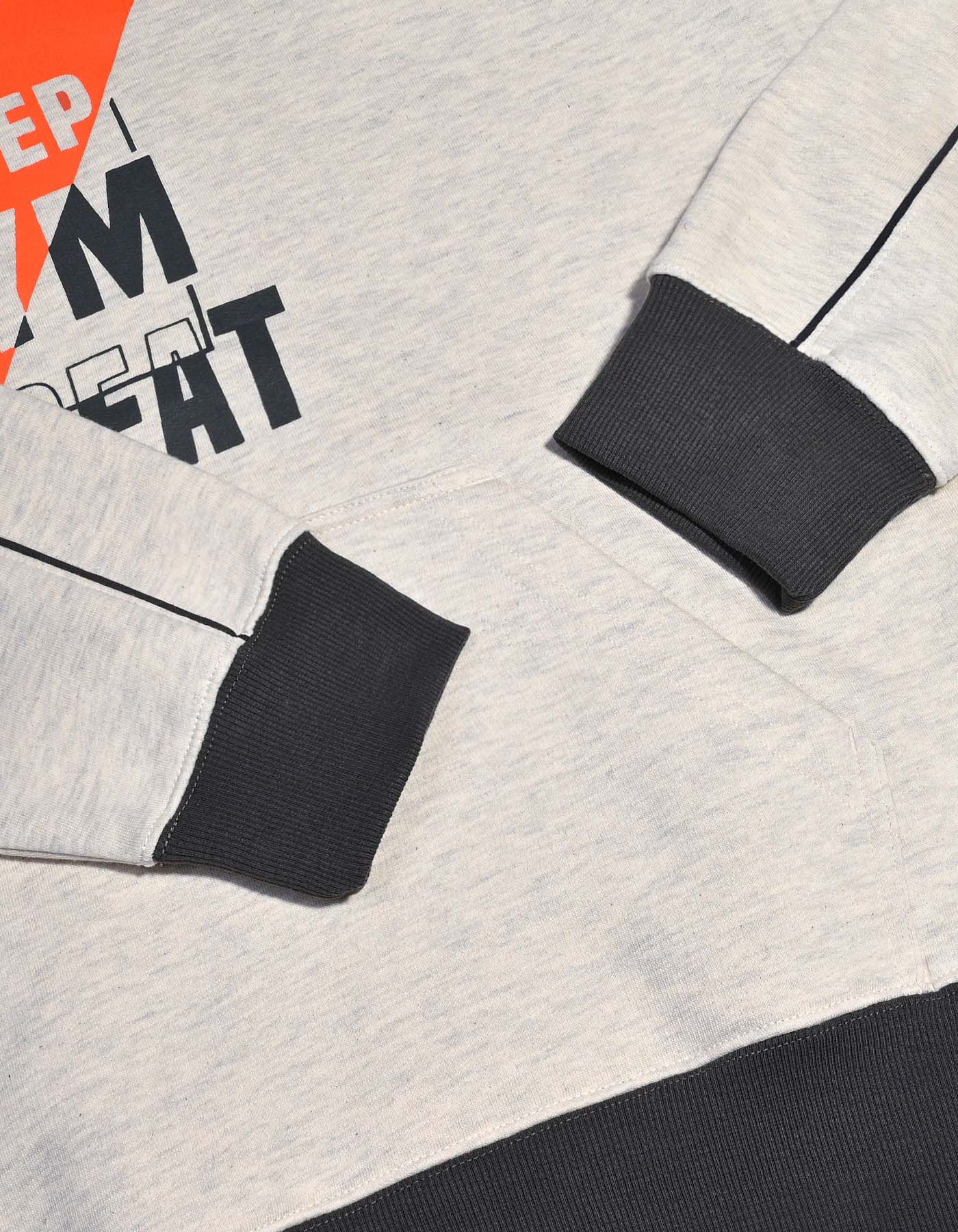 Gym Hoodie Oatmeal FGH2503 Pull Over Uniworth FGH2503-L