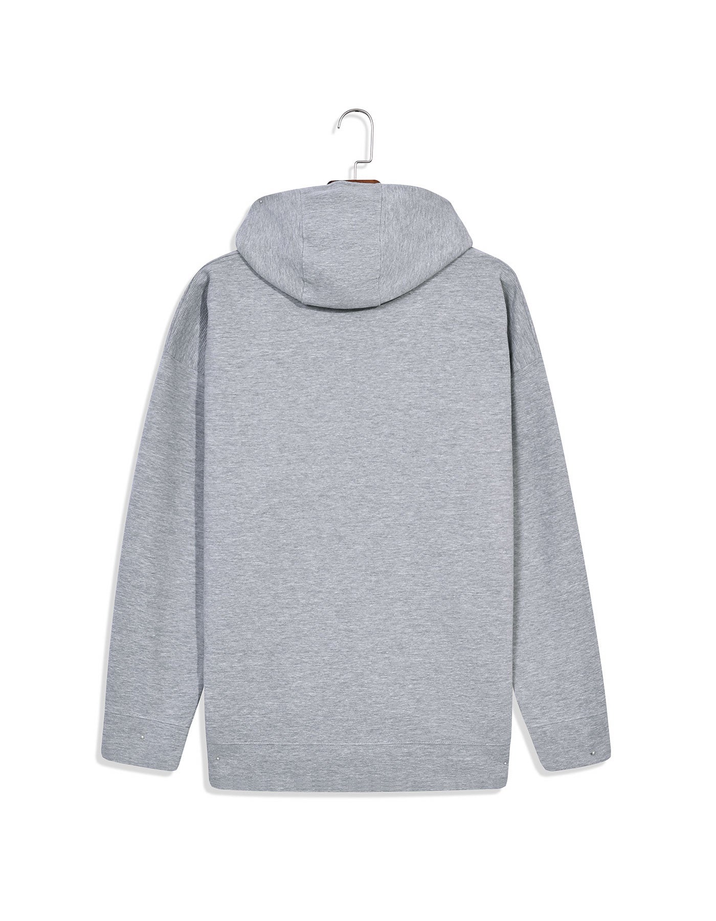 Gym Hoodie Heather Grey FGH2505-1 Pull Over Uniworth FGH2505-1-XXL
