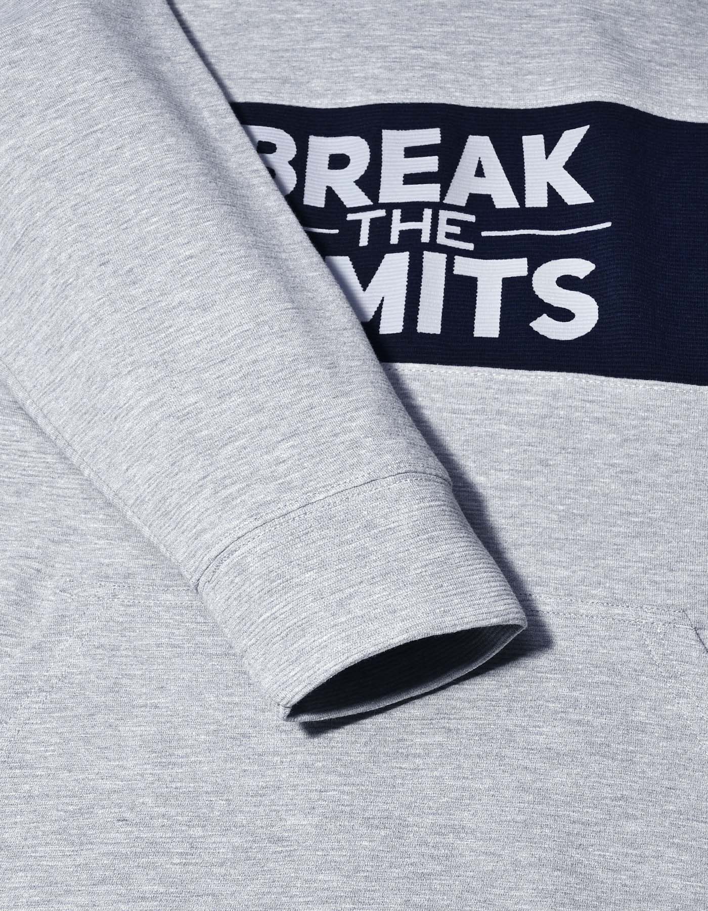 Gym Hoodie Heather Grey FGH2505-1 Pull Over Uniworth FGH2505-1-L