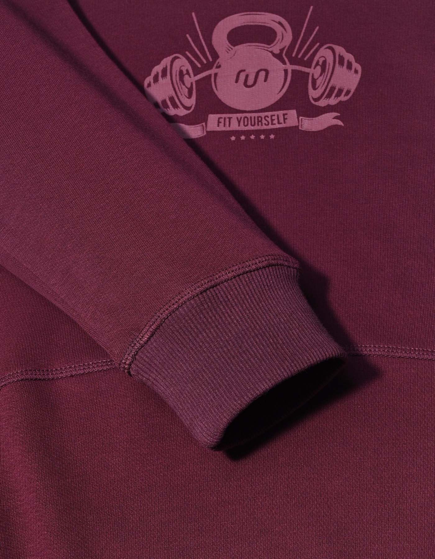 Gym Sweat Shirt  Green FGSW2501-1 Printed Uniworth FGSW2501-1-L