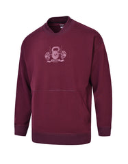 Gym Sweat Shirt  Green FGSW2501-1 Printed Uniworth FGSW2501-1-S