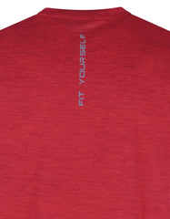 Red  Gym Tee FGT2302-2-L