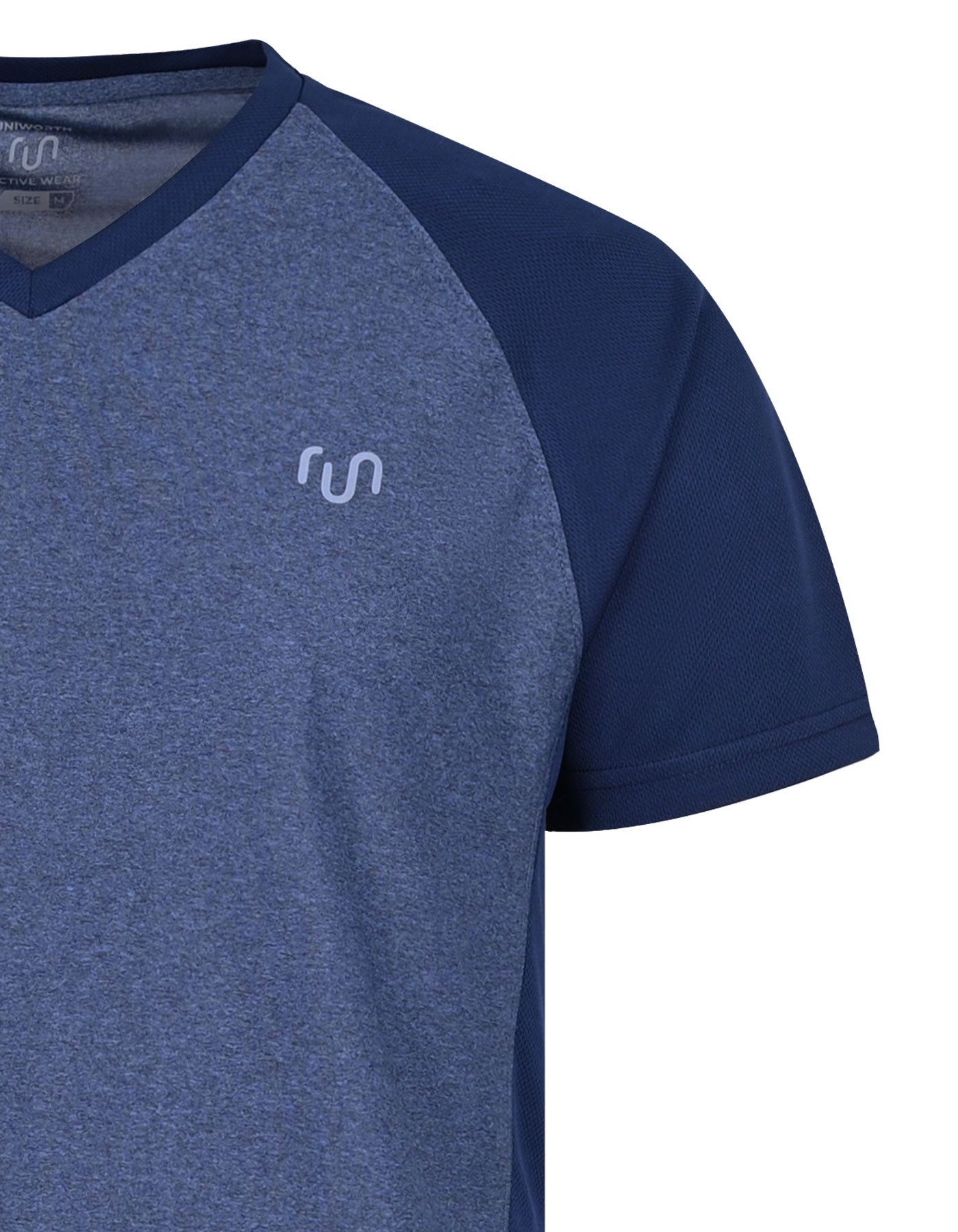 Navy Half Sleeves Gym Tee FGT2408-XXL