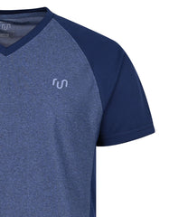 Navy Half Sleeves Gym Tee FGT2408-XXL