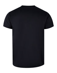 Black Half Sleeves Gym Tee FGT2413-L