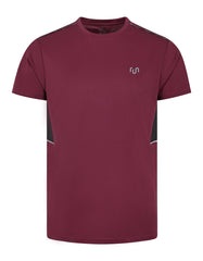 Maroon Half Sleeves Gym Tee FGT2420-L