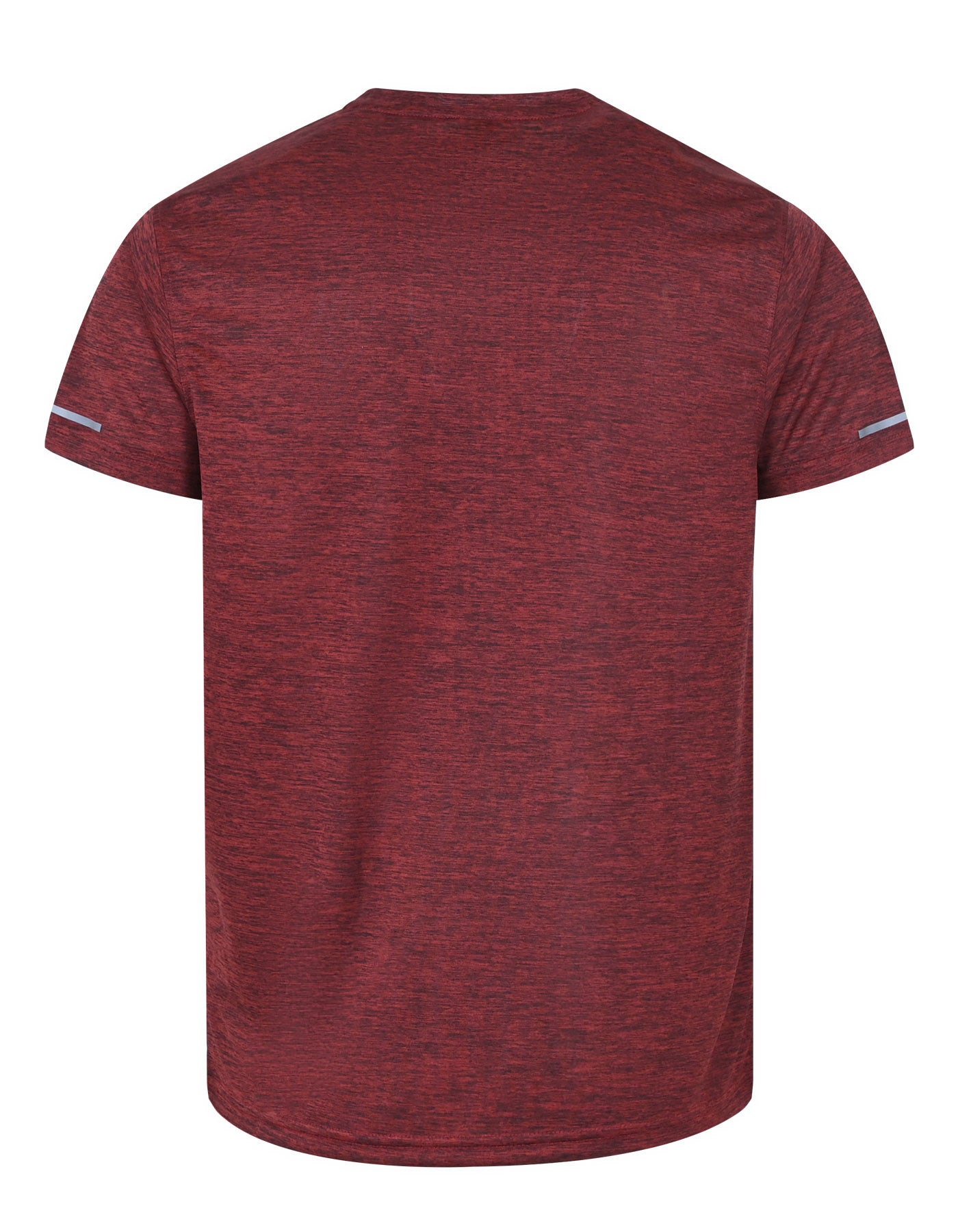 Maroon Textured Slub Gym Tee
