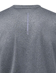 Charcoal Half Sleeves Gym Tee FGT2501-1-XL