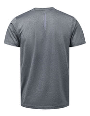 Charcoal Half Sleeves Gym Tee FGT2501-1-L