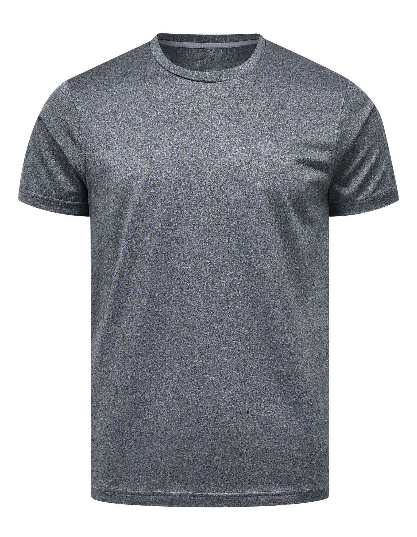 Charcoal Half Sleeves Gym Tee FGT2501-1-S