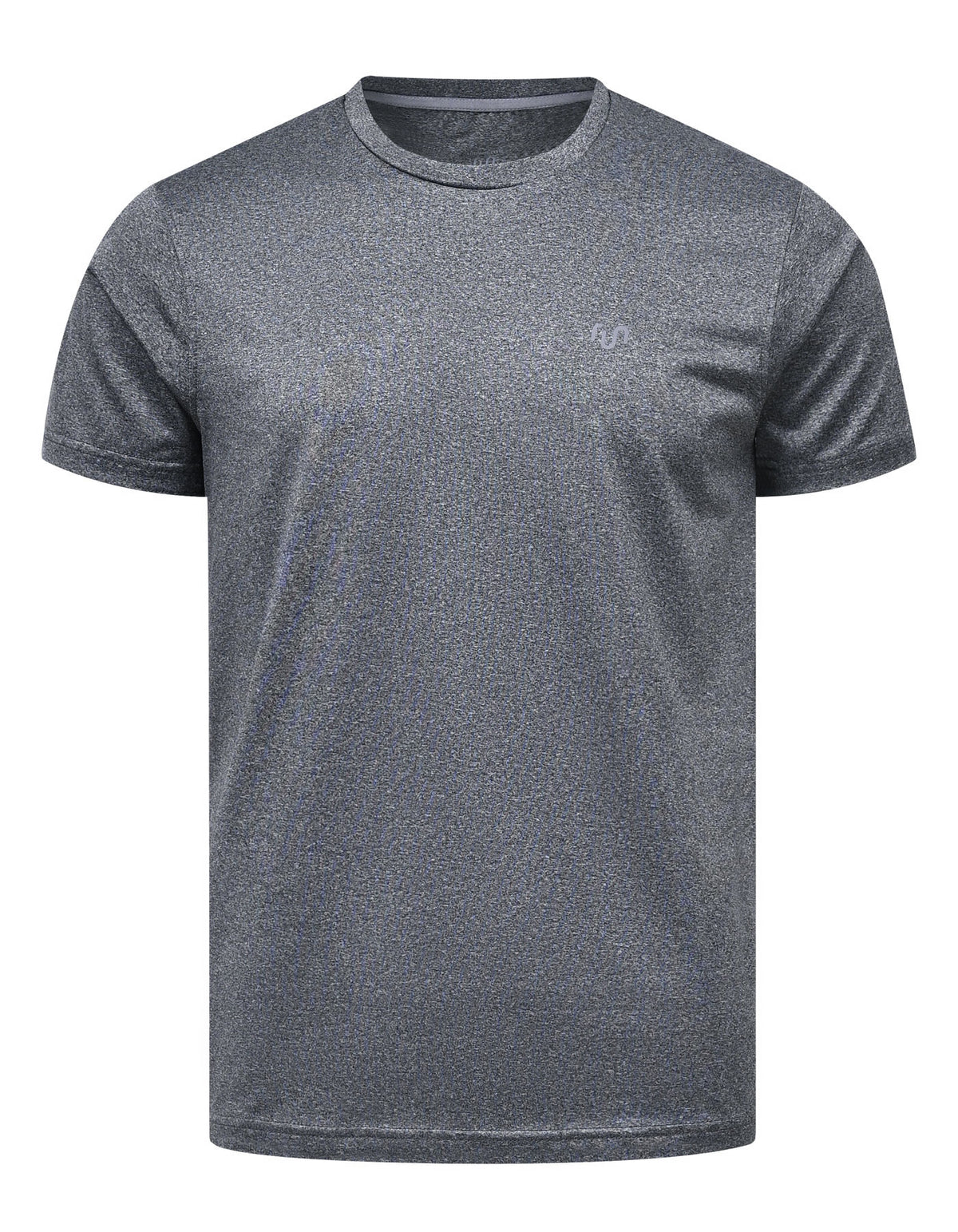 Charcoal Half Sleeves Gym Tee FGT2501-1-S