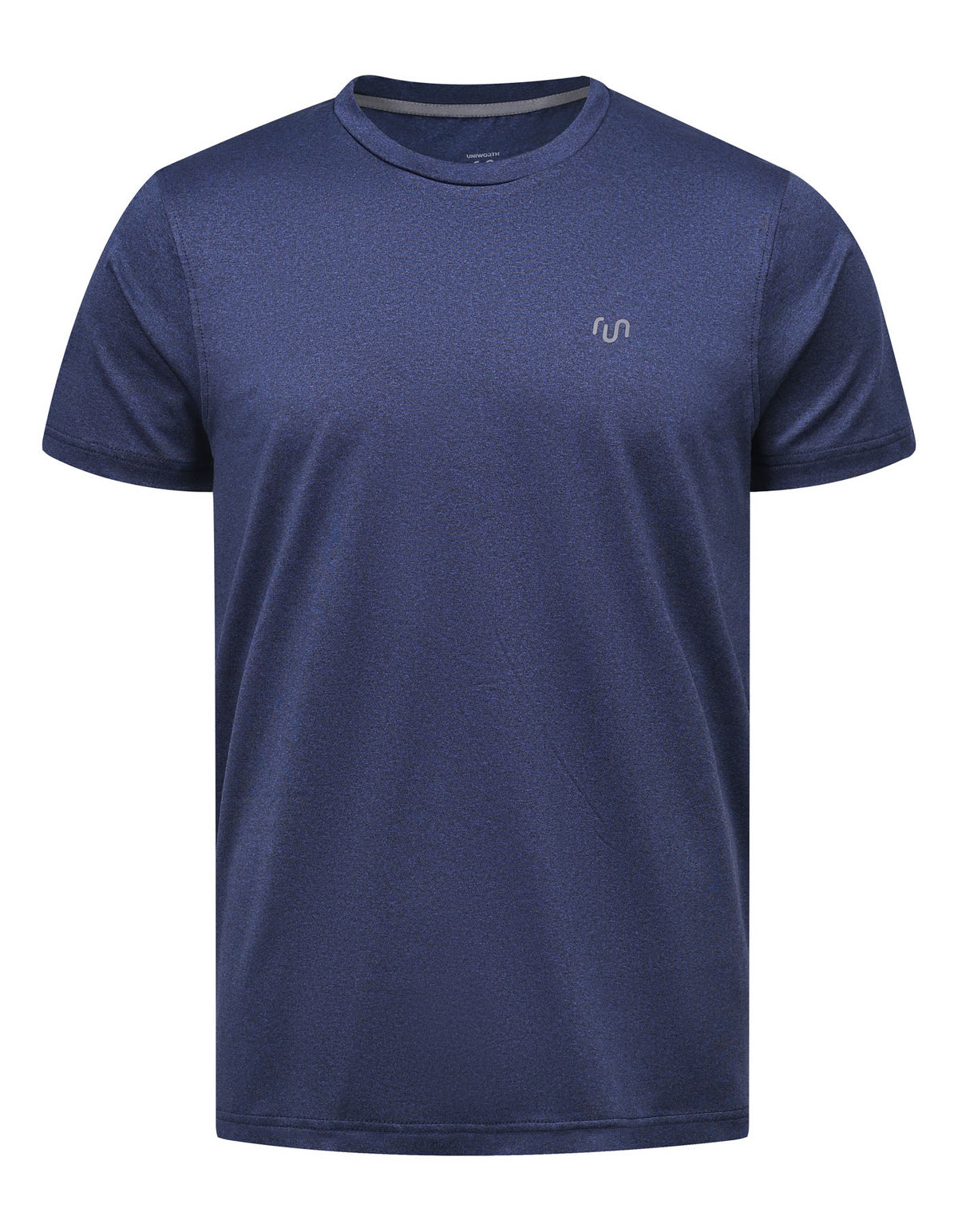 Navy Half Sleeves Gym Tee FGT2501-2-S