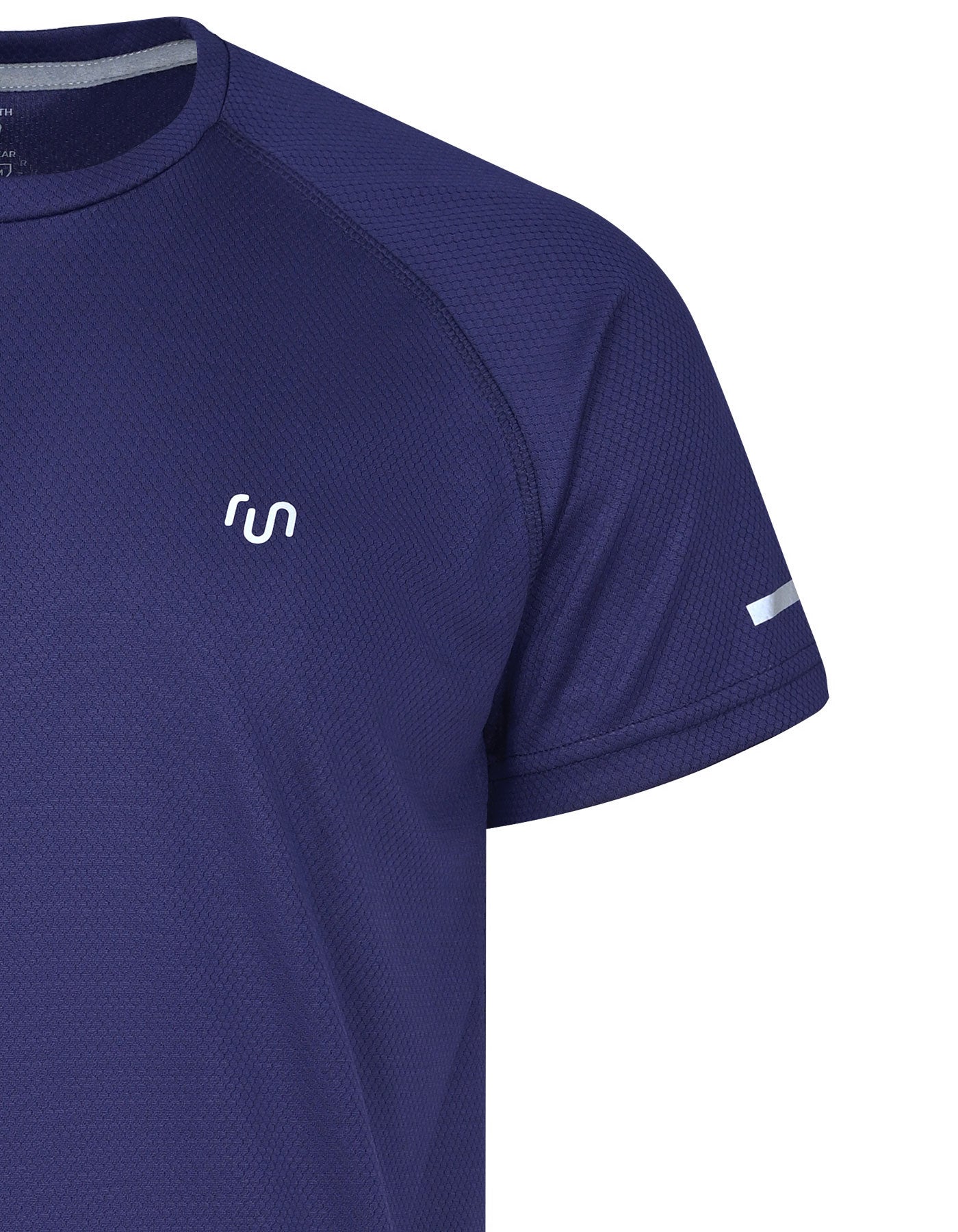 Navy Half Sleeves Gym Tee FGT2502-4-M