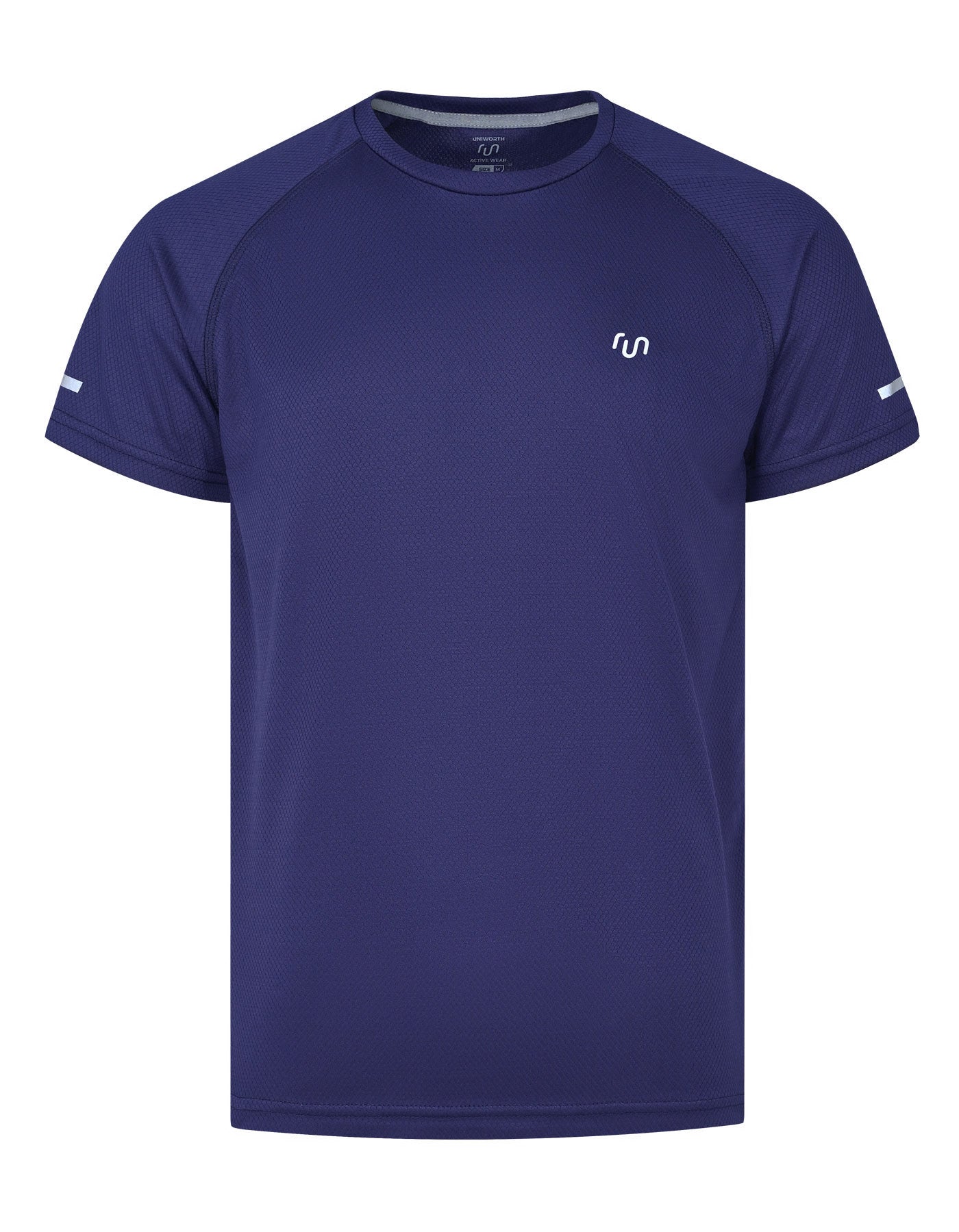 Navy Half Sleeves Gym Tee FGT2502-4-S