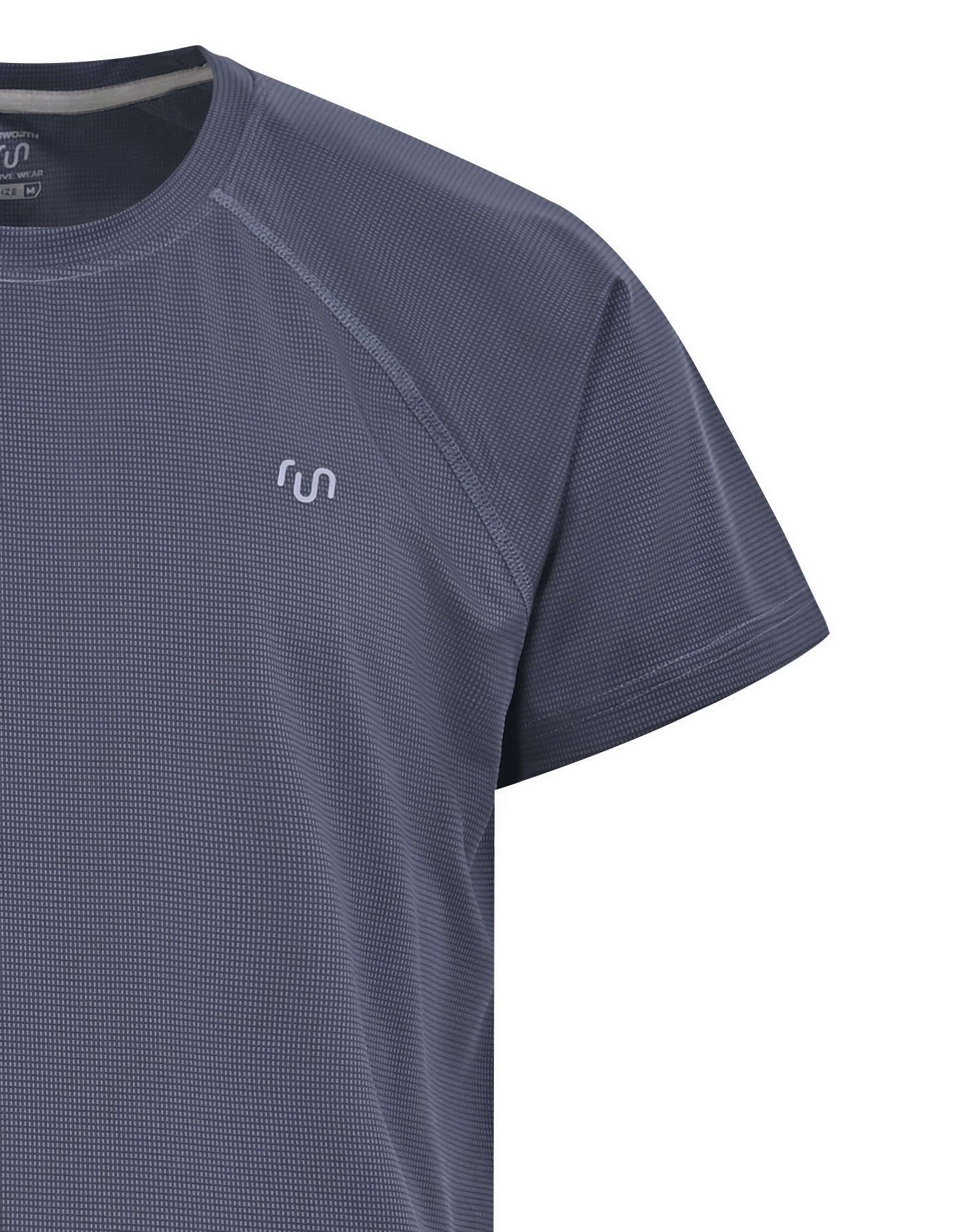 Grey Half Sleeves Gym Tee FGT2600-1-M