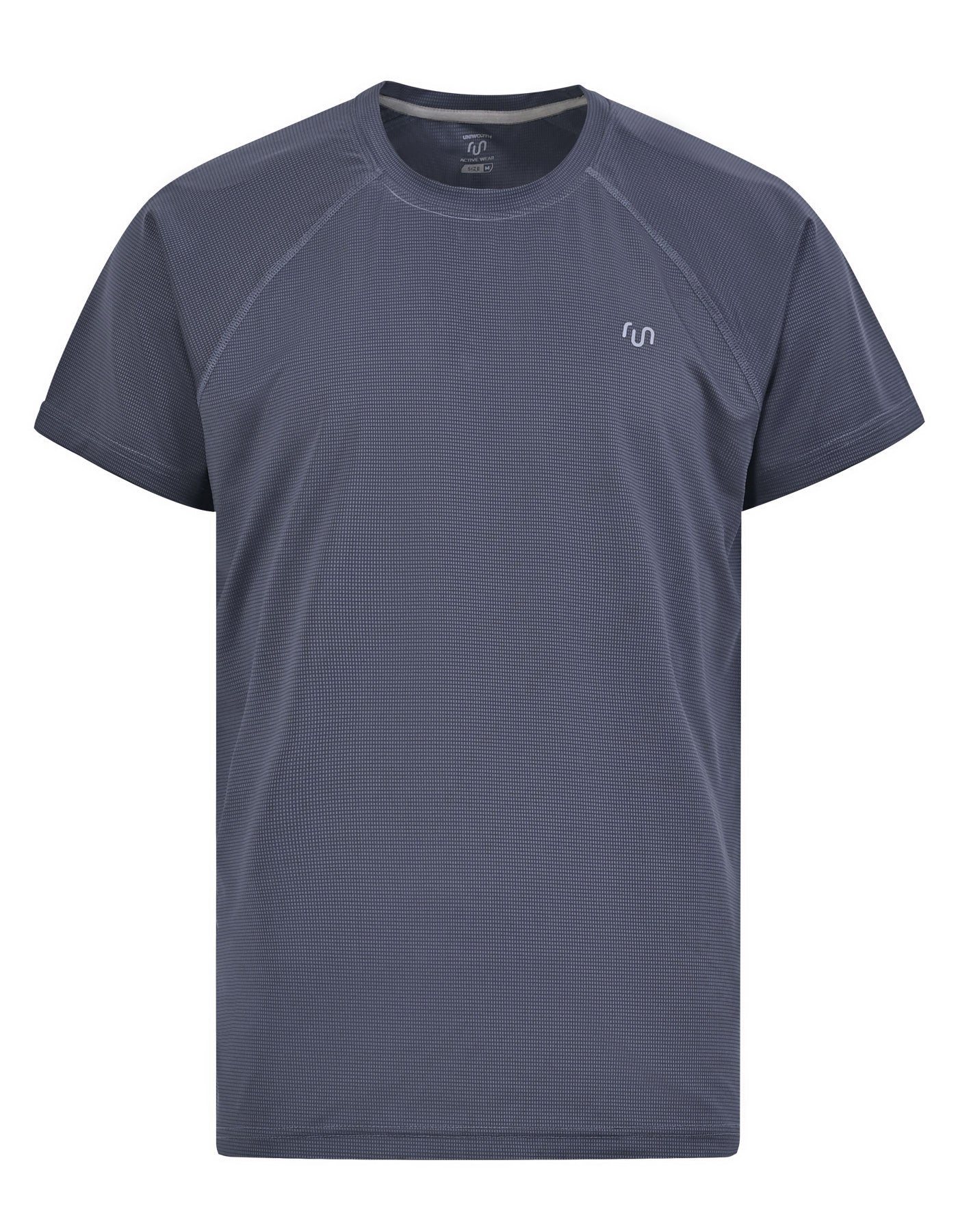 Grey Half Sleeves Gym Tee FGT2600-1-S