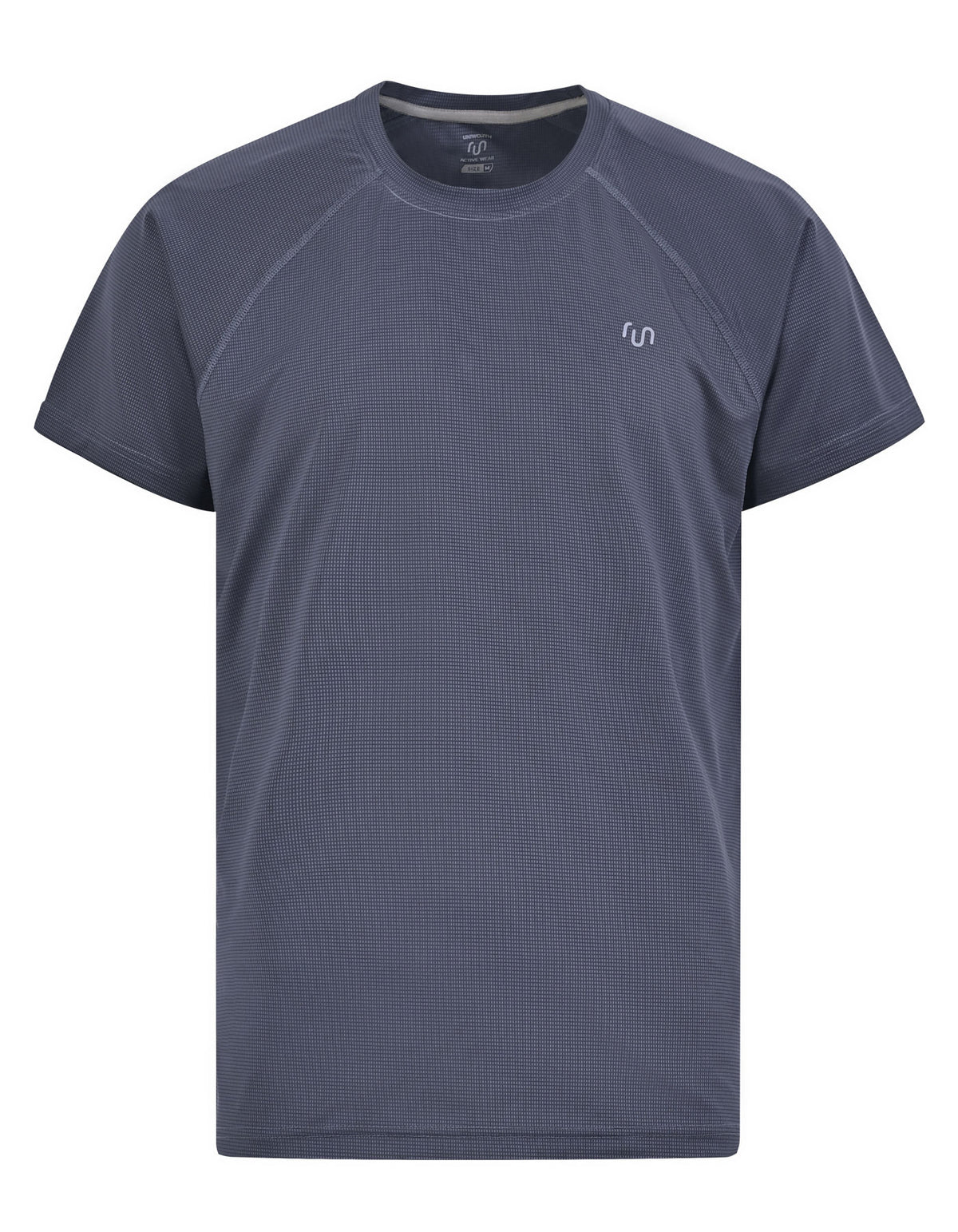 Grey Half Sleeves Gym Tee FGT2600-1-S