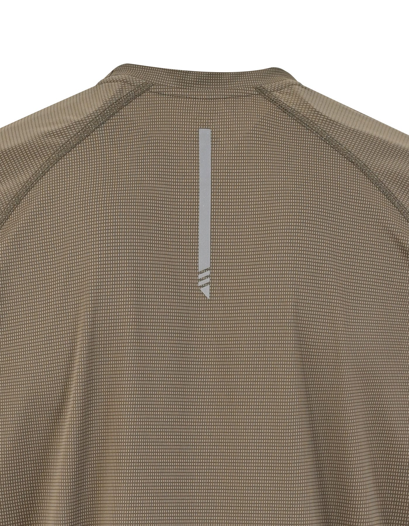 Khaki Half Sleeves Gym Tee FGT2600-2-XL