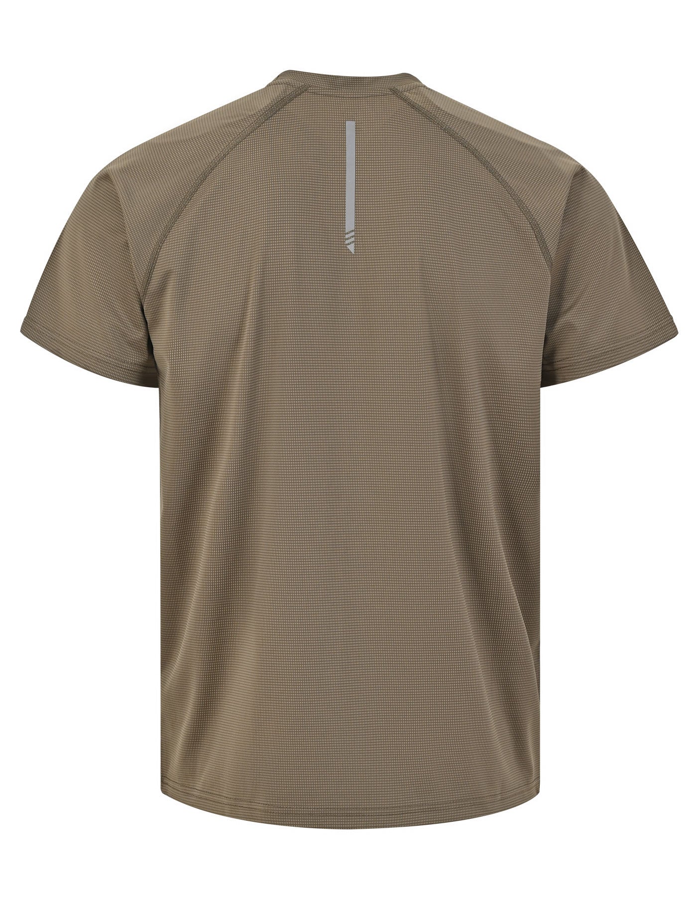 Khaki Half Sleeves Gym Tee FGT2600-2-XXL